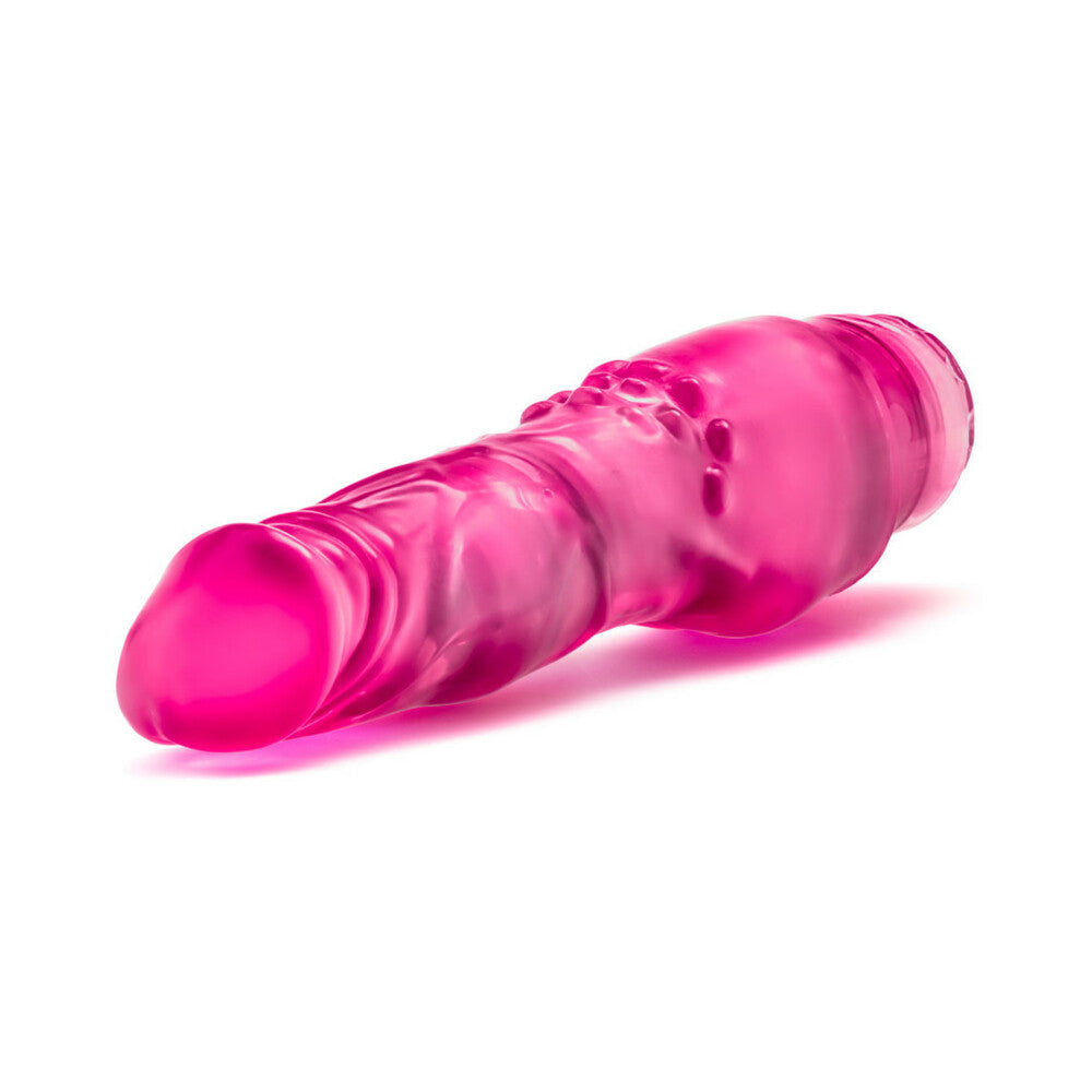 Glow Dicks The Banger Realistic 8 in. Vibrating Dildo Pink