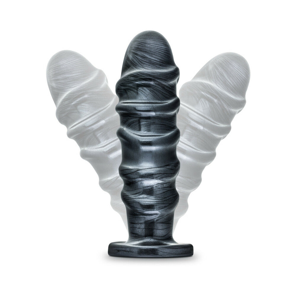 Jet Annihilator 11 in. Anal Plug Carbon Metallic Black