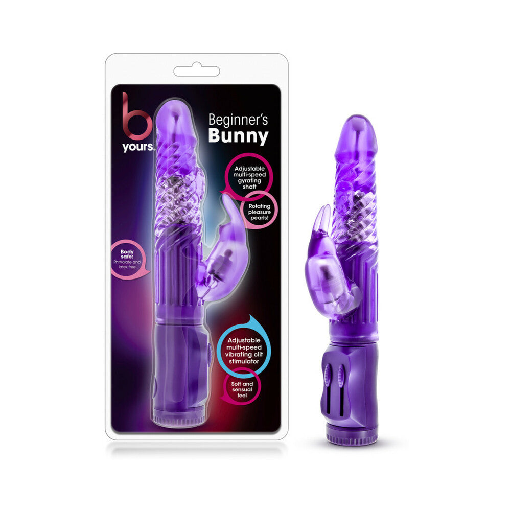 B Yours Beginner''s Bunny Rabbit Vibrator Purple