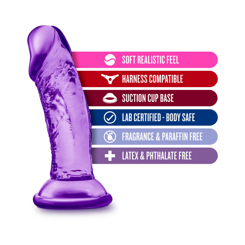 B Yours Sweet n'' Small 4 in. Dildo Purple