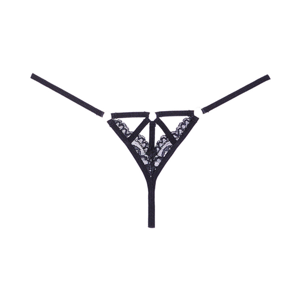 Allure Adore Do Not Disturb Panty Black O/S
