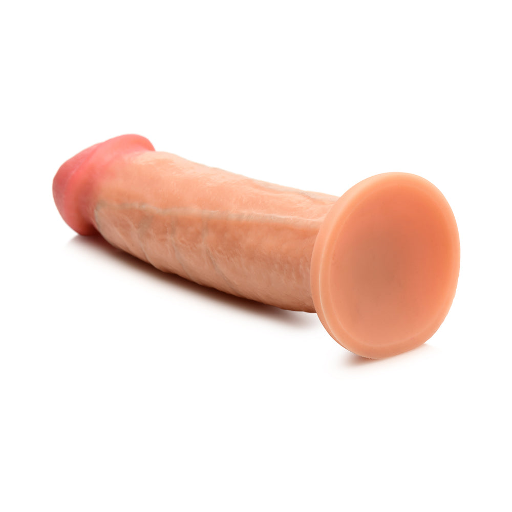 JOCK 8.5 in. Realistic Skin Silicone Dildo