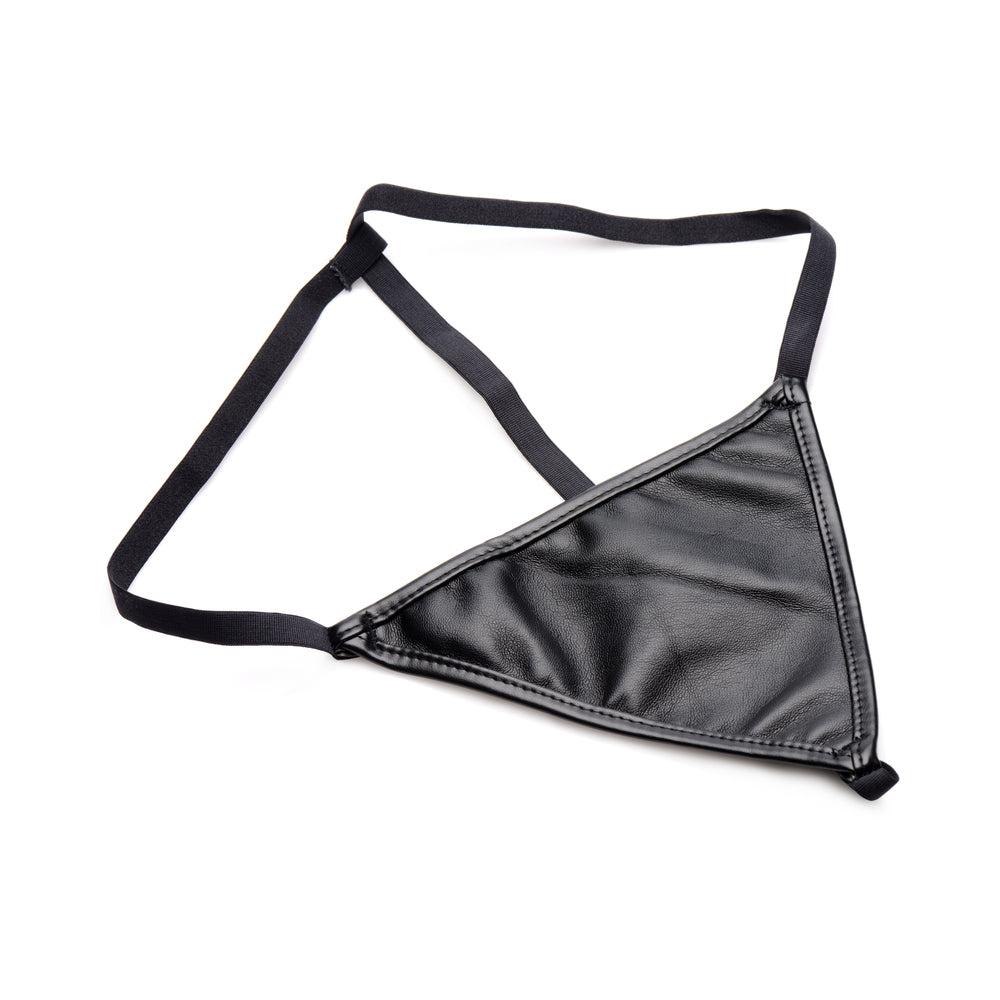 STRICT Lace-up Corset Vest & Thong L