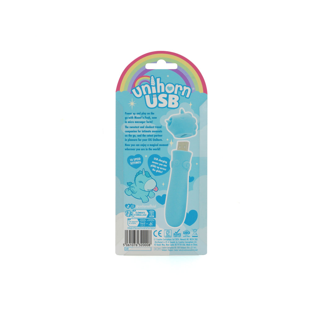 Unihorn USB Bullet Mount''n Peak Blue