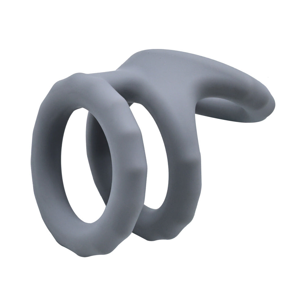 Adam & Eve Adam''s Ridged Triple Cage (Bag Packaging)