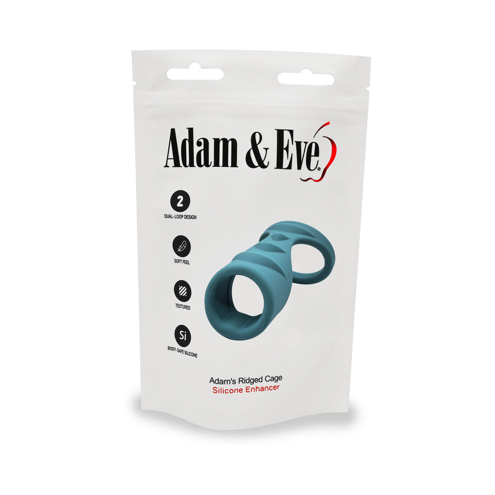 Adam & Eve Adam''s Ridged Cage (Bag Packaging)
