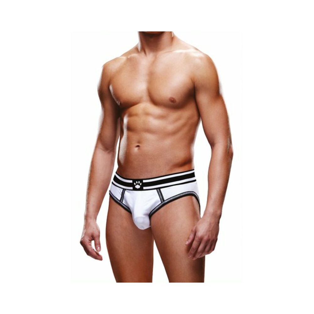Prowler Open Brief White/Black L