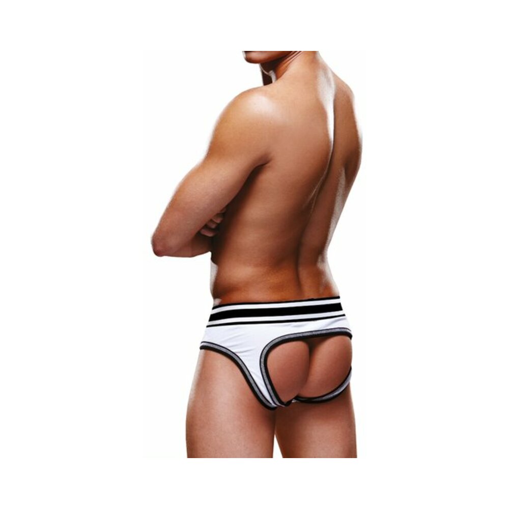 Prowler Open Brief White/Black XL