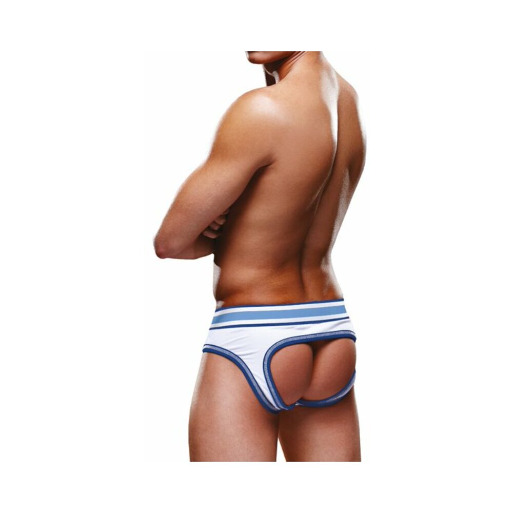 Prowler Open Brief White/Blue M
