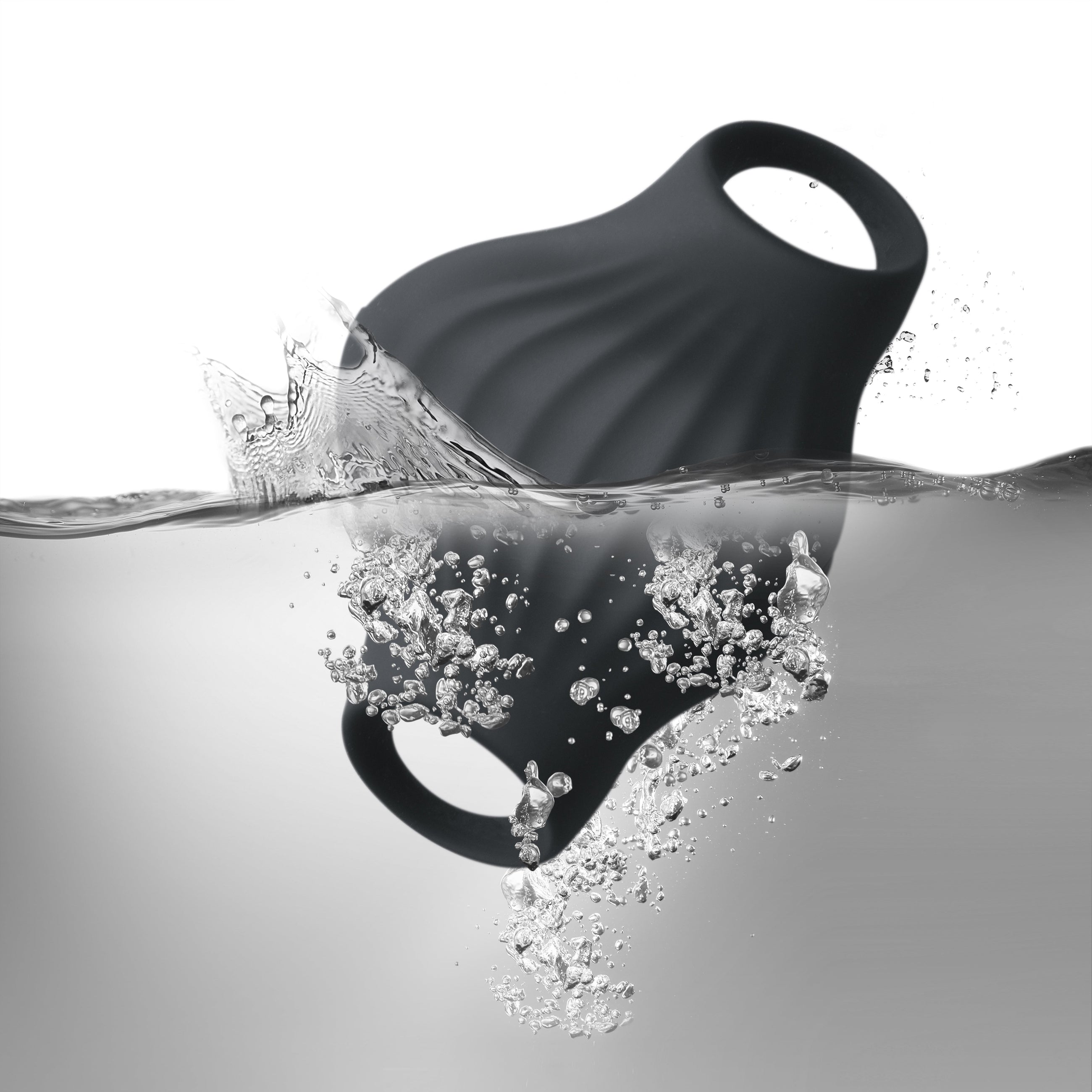 Rocks-Off Palm Vibrating Masturbator Black