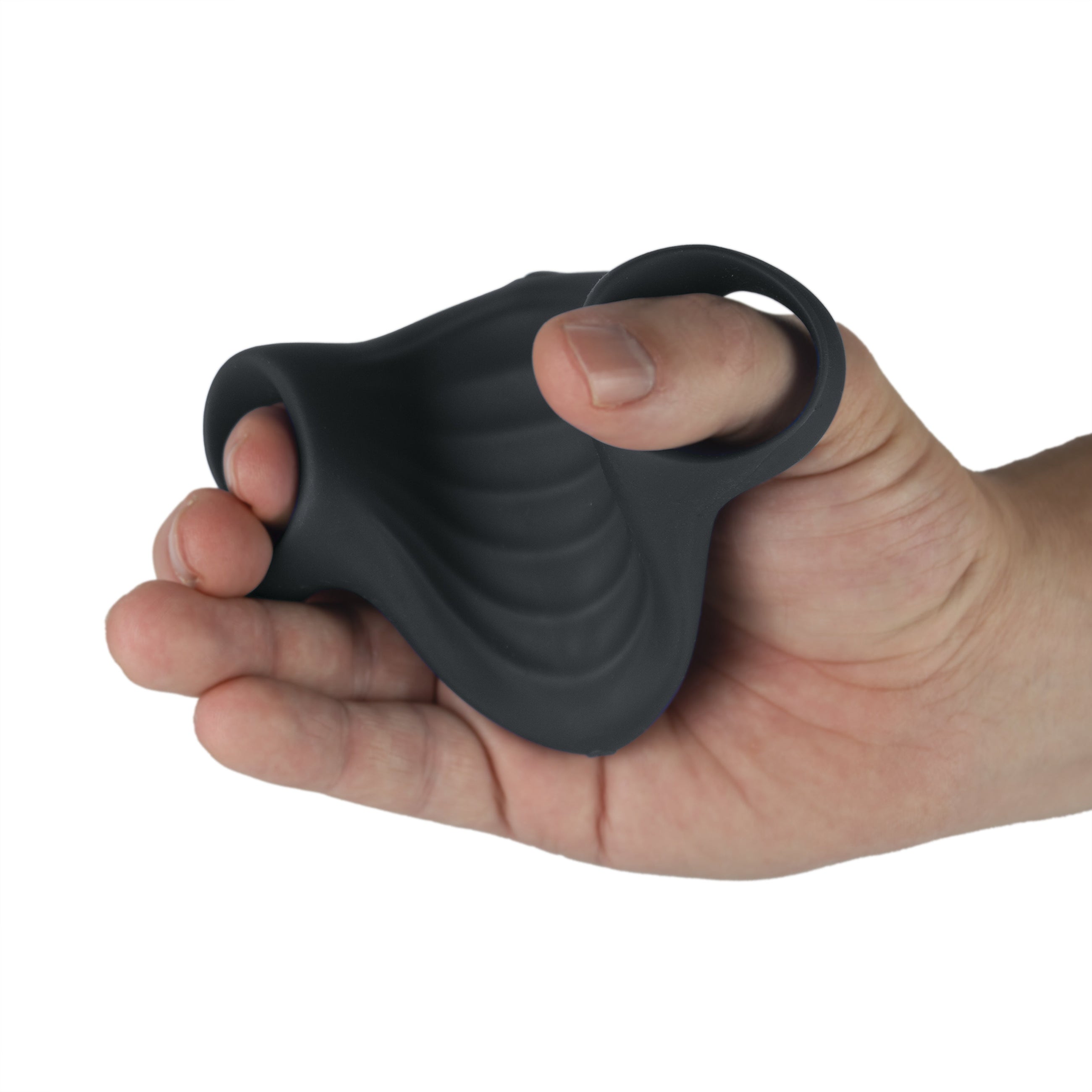 Rocks-Off Palm Vibrating Masturbator Black
