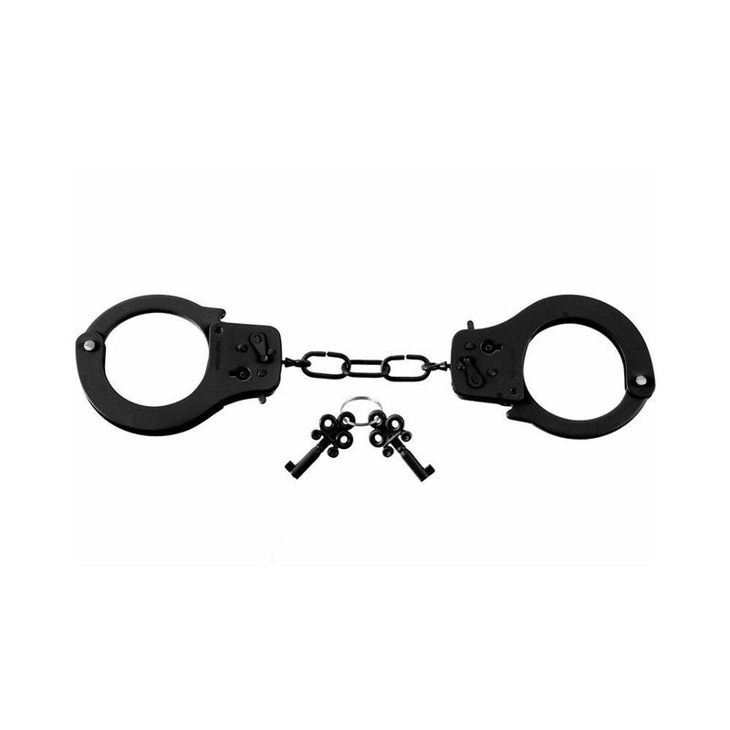 Fetish Fantasy Series Metal Designer Handcuffs Black