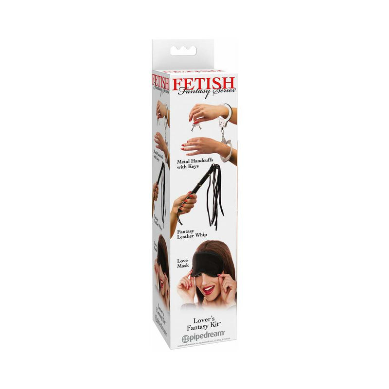 Fetish Fantasy Series 3-Piece Lover''s Fantasy Series Kit Black