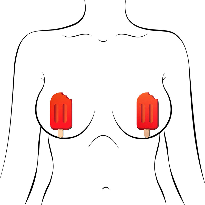 Pastease Cherry Red Popsicle Pasties