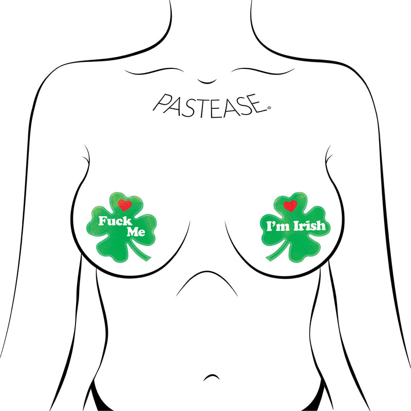 Pastease Fuck Me I''m Irish Shamrock Pasties