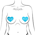 Pastease Bride Blue Heart Pasties