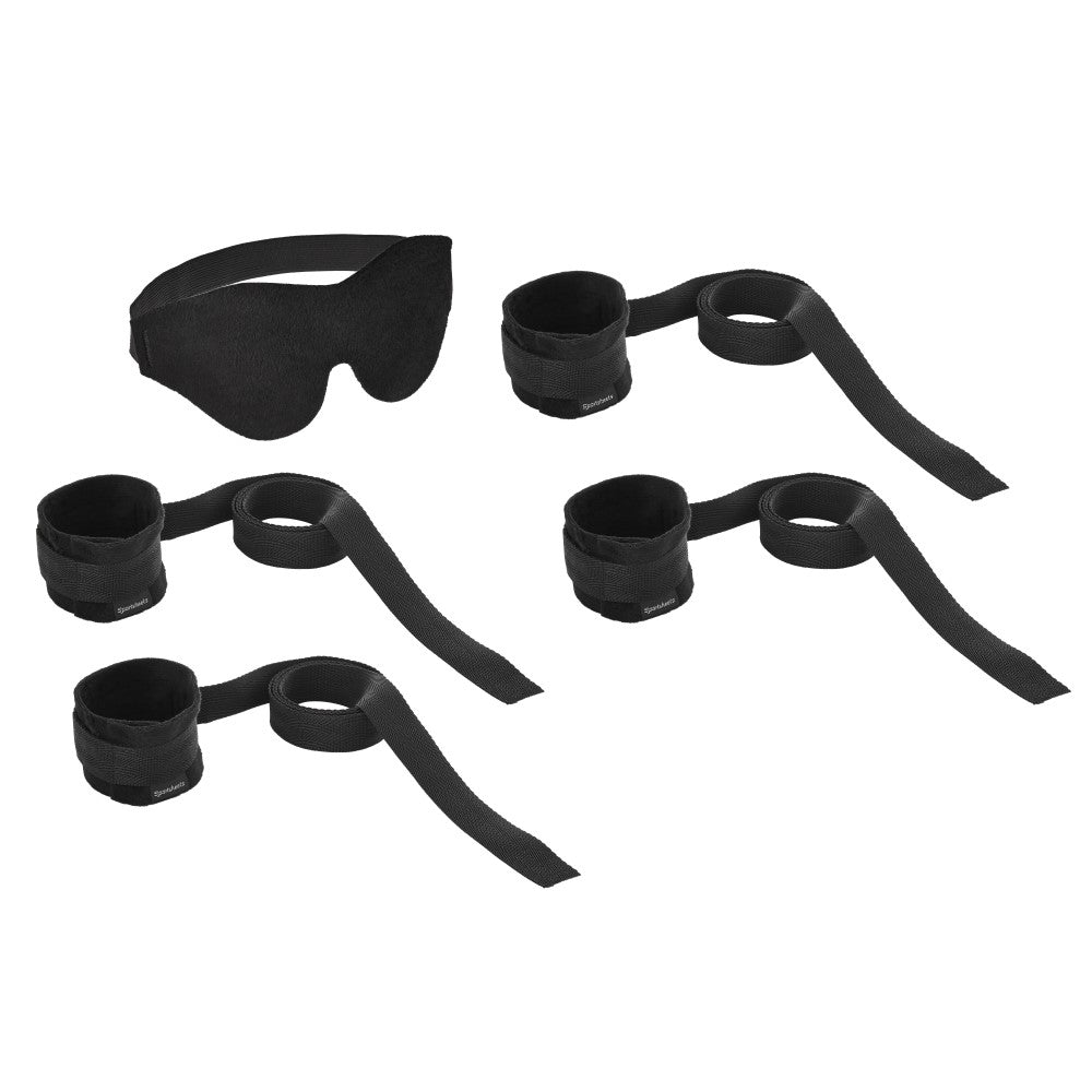 Sportsheets Beginner''s Bondage Fantasy Kit Black