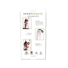 Sportsheets Adjustable Door Jam Cuffs Set Black