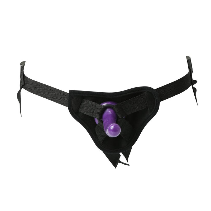 Sportsheets New Comer''s Strap-On Kit with Adjustable Harness & 5.5 in. Silicone Dildo