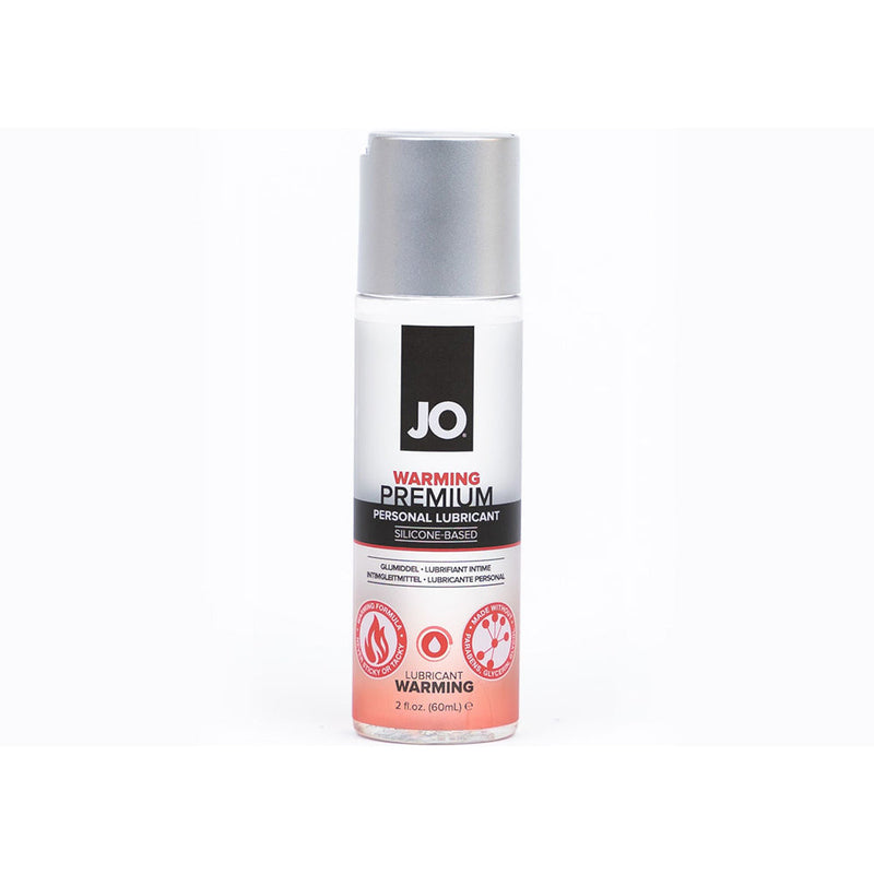 JO Premium Warming Silicone-Based Lubricant 2 oz.