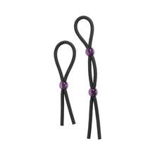 Cock Ties (Black)  Lasso/Bolo