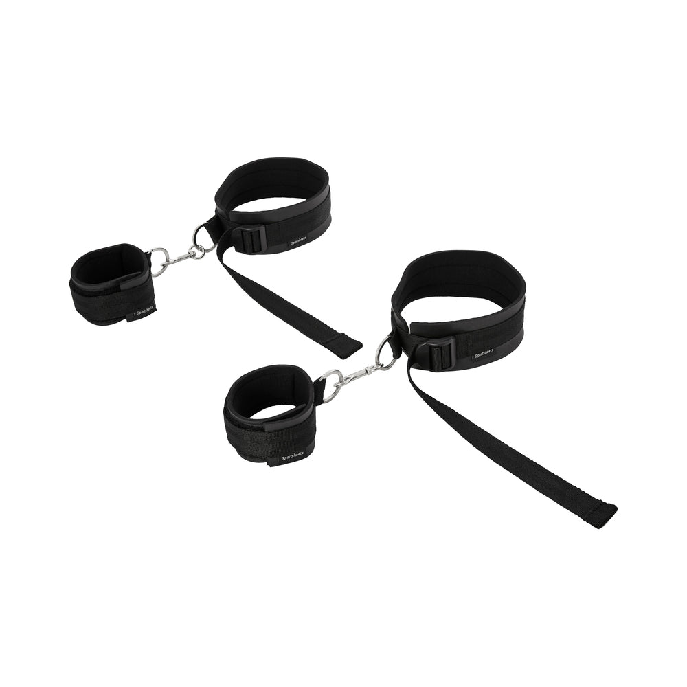 Sportsheets Thigh and Wrist Cuffs Set