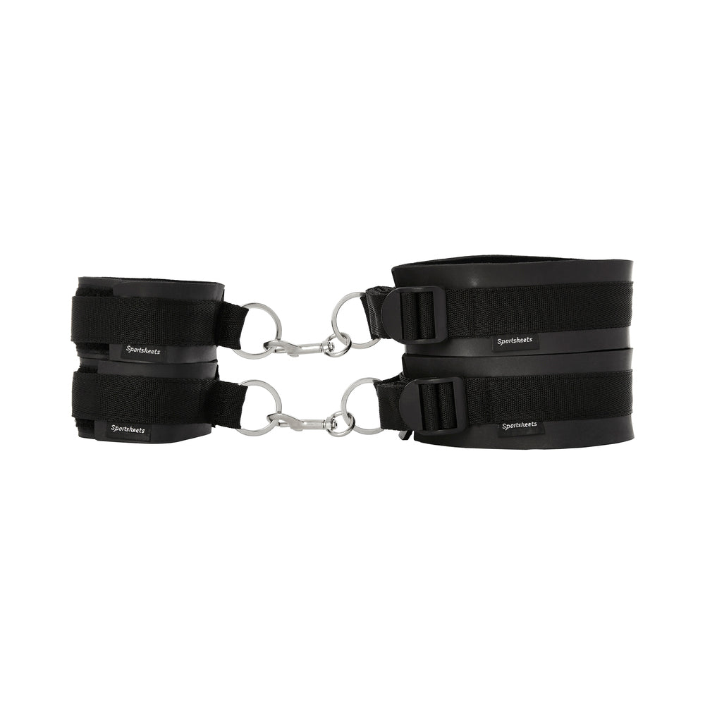 Sportsheets Thigh and Wrist Cuffs Set
