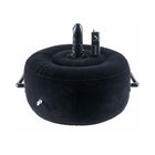 Fetish Fantasy Series Inflatable Hot Seat with Vibrating Dildo Black