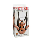Fetish Fantasy Series Adjustable Fantasy Door Swing Black