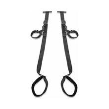 Fetish Fantasy Series Adjustable Fantasy Door Swing Black
