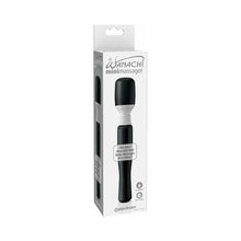 Mini Wanachi Waterproof Massager Flexible Silicone Wand Vibrator Black