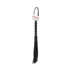 Fetish Fantasy Series Beaded Cat-o-Nine Tails Flogger Black