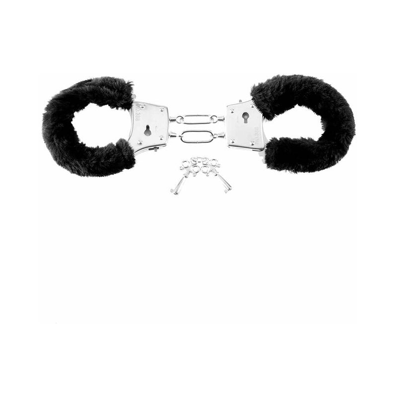 Fetish Fantasy Series Beginner''s Furry Cuffs Black