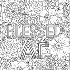 Inner Fucking Peace Coloring Book