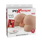 PDX Bad Girl Vibrating Ass Remote-Controlled Dual-Entry Masturbator Beige
