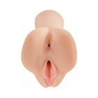 PDX Vibrating Freshman Fuckhole Remote-Controlled Vaginal Stroker Beige