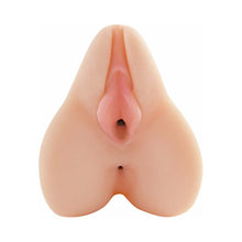 PDX Vibrating Freshman Fuckhole Remote-Controlled Vaginal Stroker Beige