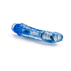Naturally Yours Mambo Vibe Realistic 9 in. Vibrating Dildo Blue