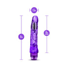 Naturally Yours Mambo Vibe Realistic 9 in. Vibrating Dildo Purple