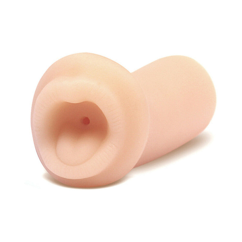 X5 Men Jasmine''s Hot Mouth Oral Stroker Beige