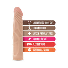 X5 Plus Realistic 7.5 in. Posable Dildo Beige