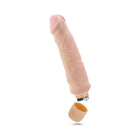 X5 Plus Hard On Realistic 9 in. Vibrating Dildo Beige