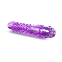 Naturally Yours Bump n'' Grind Textured Slimline Vibrator Purple