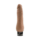 Au Naturel Tomas 9 in. Dual Density Vibrating Dildo Tan