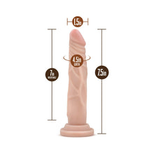 Dr. Skin Basic 7.5 Realistic 7.5 in. Dildo Beige