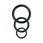 Basix Rubber Works Universal Harness O/S Black