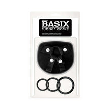 Basix Rubber Works Universal Harness Plus Size Black