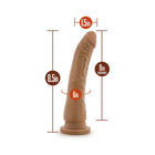 Au Naturel Roberto 9.5 in. Posable Dual Density Dildo Tan