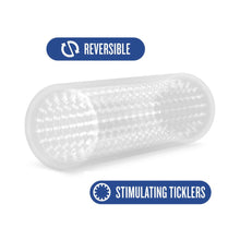 M for Men Stroke Sleeve Reversible Stroker Clear