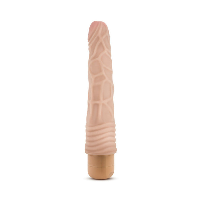 Dr. Skin Vibe 2 Realistic 9 in. Vibrating Dildo Beige